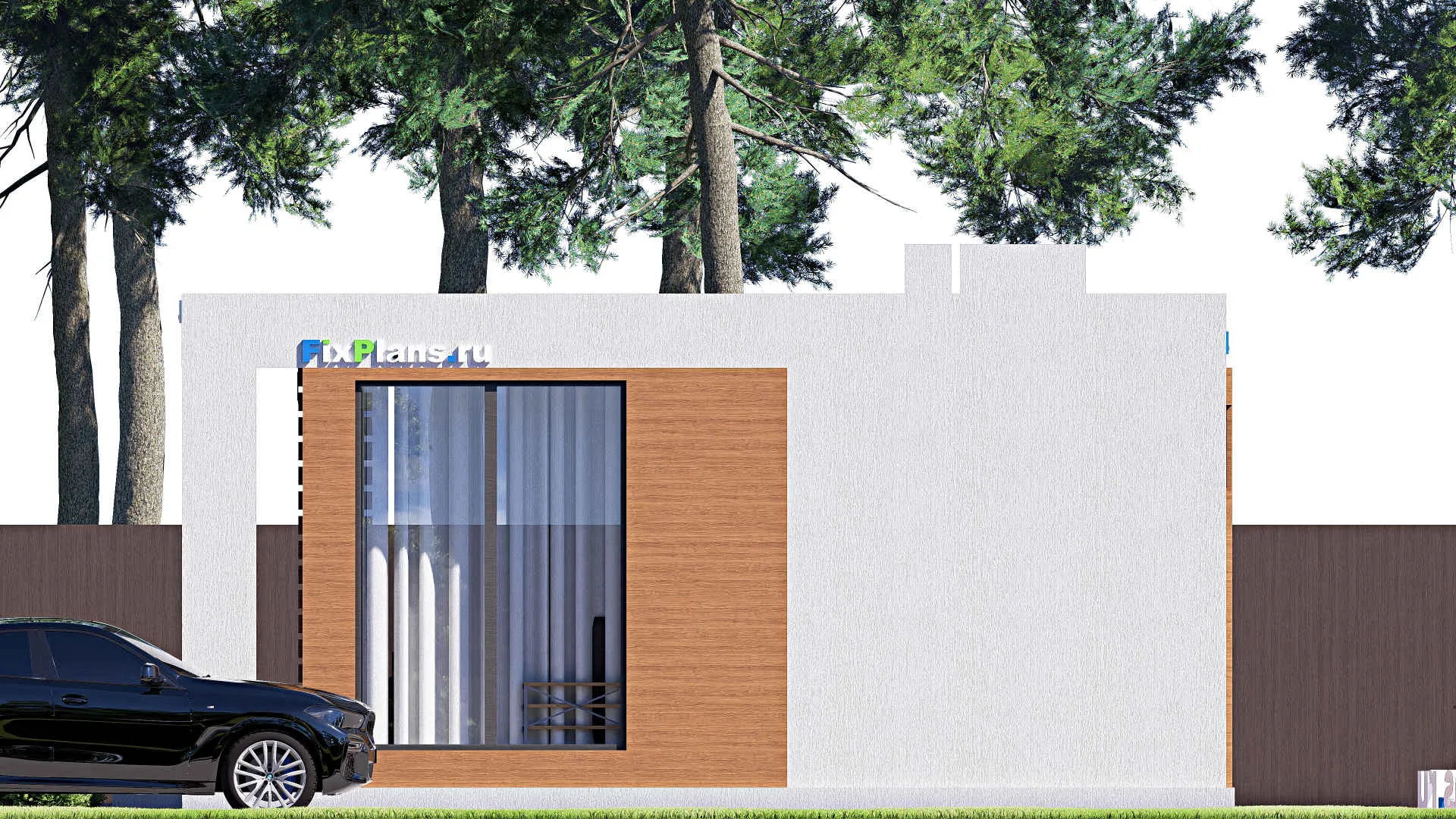 F-20429 - Проект бани 9 на 9, площадью 60 м² 